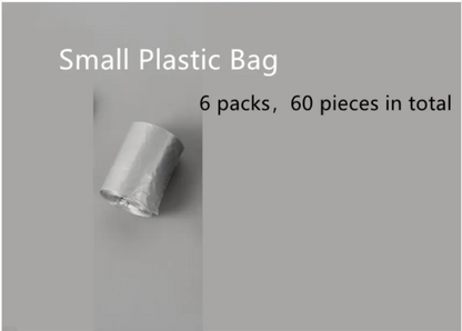 Foldable Pet Poop Bag Dispenser with Travel Spoon