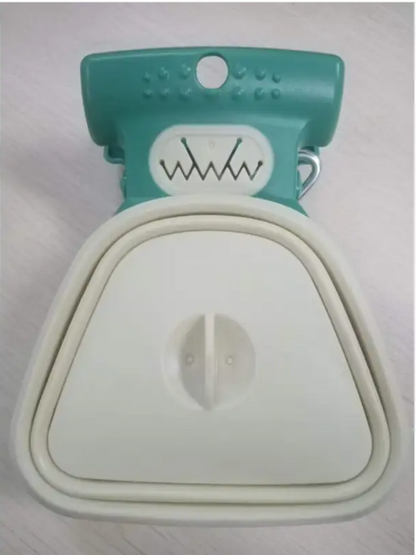 Foldable Pet Poop Bag Dispenser with Travel Spoon